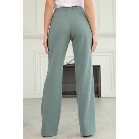Female suit, size 50, green color-12