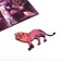 Puzzles wooden figured “Way to the East” Figure luminous details, 194 elements