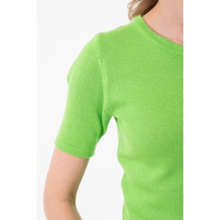 Female jumper, size 42, green color-3