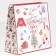 Laminated square Sweet Home, 30 x 30 x 12 cm, New Year