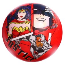 Justice league ball, PVC, full -color, 23 cm, 85 g, in the grid