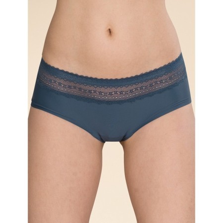 Female cowards, size 44, dark blue color