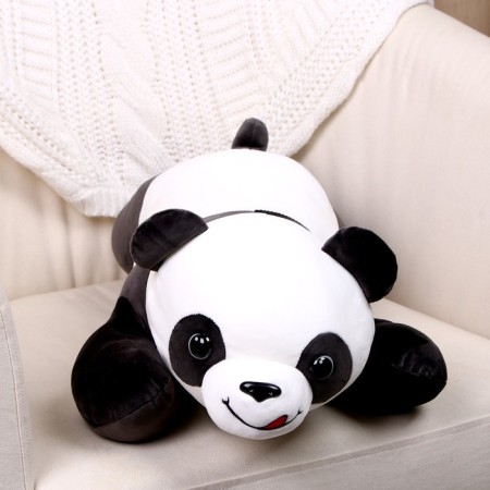 Soft toy "Panda", 65 cm, black and white color-2