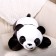 Soft toy "Panda", 65 cm, black and white color