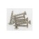Loop Patch "Standard" 2BB SCP, 100x75x2.5 mm, matte chromium