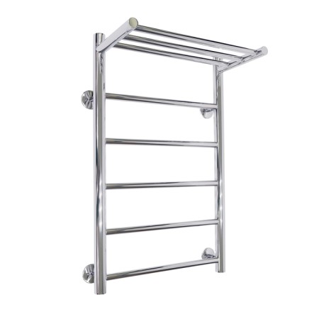 Water towel "Sanprise" Aurora P6, 400x700 mm, with a shelf, right, chrome