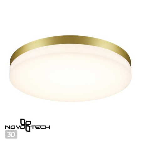 Opal lamp, 1x40W LED, 4000K, 3800LM, IP54, color gold-2