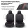 Autoshekhli university Autoprofi TT-902M BK/BK, polyester, knitwear, a set of 9 objects, front row, rear row, color black