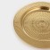 Stainless steel tray “Yarry”, D = 30 cm, gold color