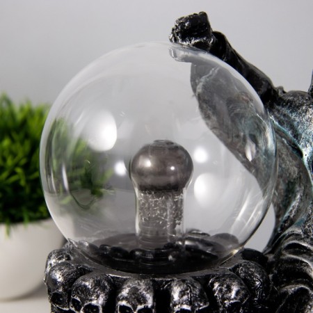 Plasma ball "Katikula" gray 20x12x23 cm Risalux-9