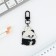 Acrylic keychain "Panda" with carbine, 5 x 3.7 cm