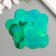 Sequins "circle" green set 30 g d = 2 cm