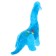 Soft toy "Dinosaur Deimos", Blue color, 33 cm