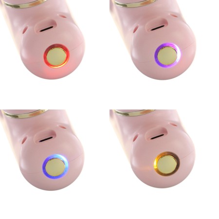 Body massage LEM-54, percussion, 4 modes, 1200 mA/h, pink-5