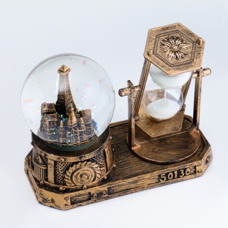 Sanding clock "Triumphal arch", souvenir, with backlight, 16 x 8 x 13.5 cm-4