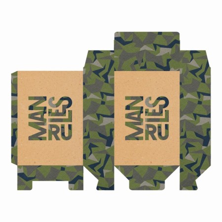 Gift folding box, packaging, Man Rules, 16 x 23 x 7.5 cm-3