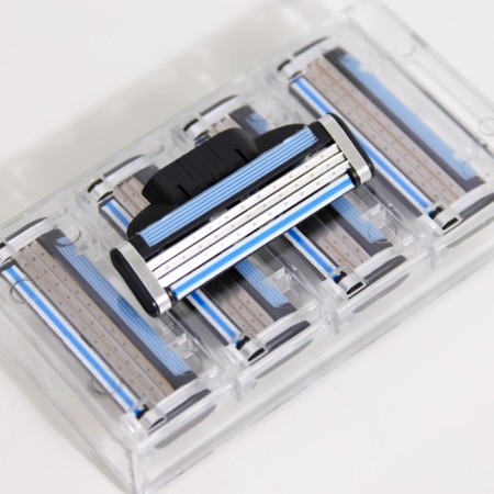 Replaceable shaving cassettes, 8 pcs, compatible with Gillette Mach3-3