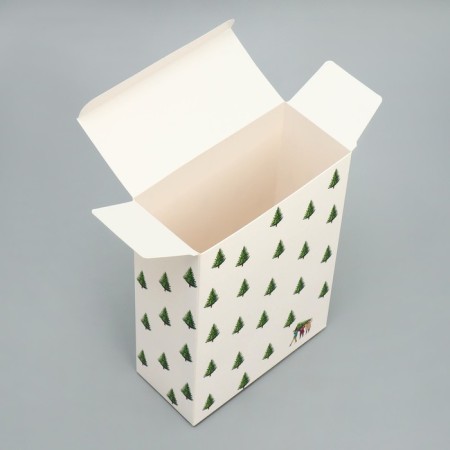 Folding box "Machine", 16 x 23 x 7.5 cm, New Year-2