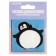 Block with a sticky edge of 74 x 74 mm, Devente Funny Animals, 30 sheets, 4 colors, mix