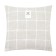 Pillowcase decorative Ethel squares Milk, 45x45 cm polyester