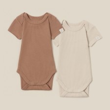 Body set 2 pcs SL Home growth 68-74 cm, col. Beige/coffee
