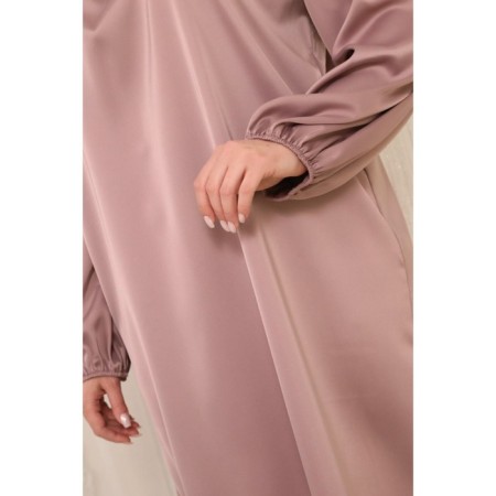 Women's dress, size 50, pink color-4