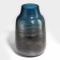 Elvi flowers vase made of colored glass 25 x 16 x 16 cm