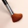 Makeup brush, 15 (± 1) cm, black color