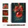 Gift set New Year's notebook on spirals, magnetic bookmarks 3 pcs and pen Plastic "Happiness in the New Year!"