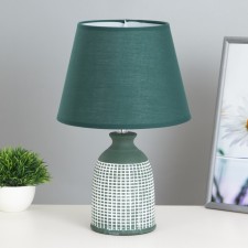 Cornelia table lamp E14 40W Green 22x22x35cm Risalux