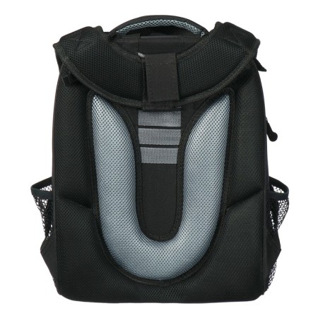 School backpack 38 x 30 x 16 cm, ergonomic back, Stavia "capybara", black-5