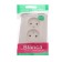 Double SE BLANCA, 16 A, 250 V, built -in, without salary, IP20, beige, Blnrs000027