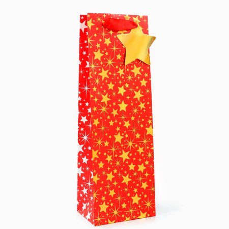 Package for the bottle "Stars", 12 x 36 x 8.5 cm-2