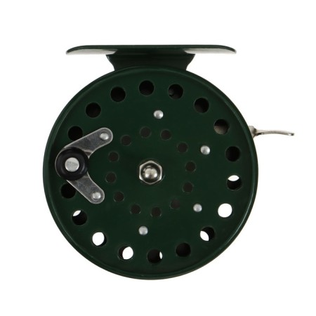 Inertial coil, metal, diameter 7.5 cm, dark green color, 809-3