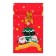 Polyethylene gift package with ties "Christmas meeting", 15x23cm