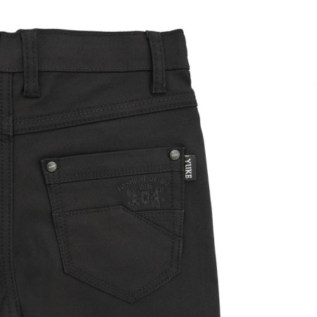 Pants for a boy, height 116 cm, black color-3