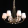Palermo chandelier, size 67x110x67 cm, 240W 6xe27