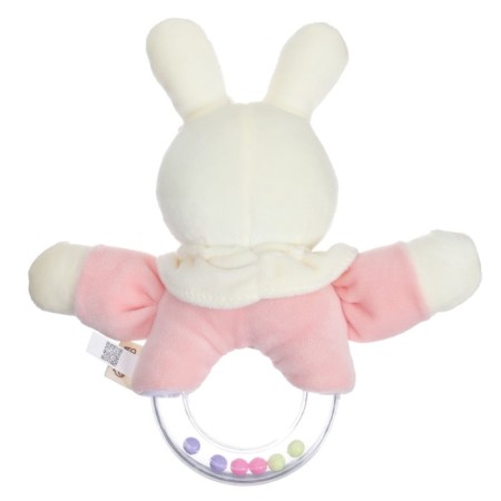 Soft rattle "Sweet bunny", from 3 months.-3