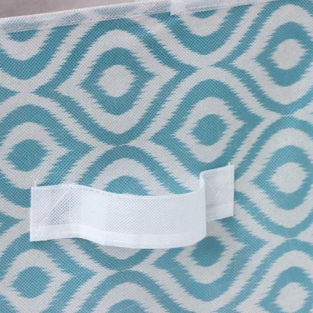 The storage box "Laguna", 27 × 27 × 27 cm, the color turquoise-3