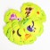 Cards on the ring to learn English “Who lives in the forest?”, 20 cards, ring, 3+