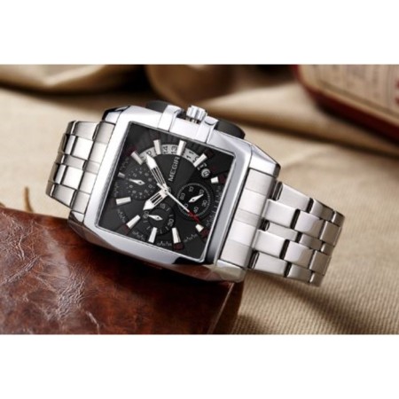 Men's wrist watches, D-5.2 cm, with a chronograph, 3 atm, luminous-1