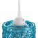 Bayerlux lamp "Scandy" E27 40W blue 10x10x32-150 cm