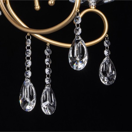 Caust "candle", size 64x86x64 cm, 200W 5XE14 IP 20-8