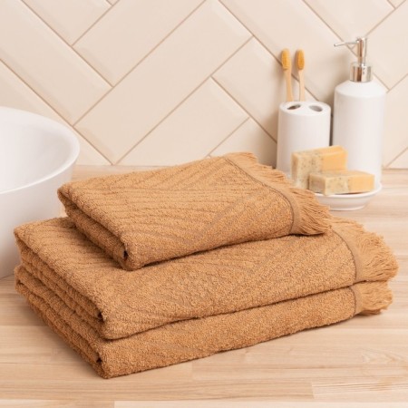 Trick Lovelife "Cozy Dream" 50x90 cm, coffee, 100% cotton, 400 g/m2-1