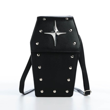 Youth bag on magnet, black color-2