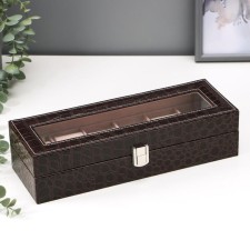 Casket to the leatherette to the clock 6 