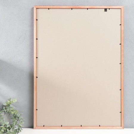 Photo frame pine С20 red 50x70 cm (plastic screen)-2