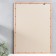 Photo frame pine С20 red 50x70 cm (plastic screen)