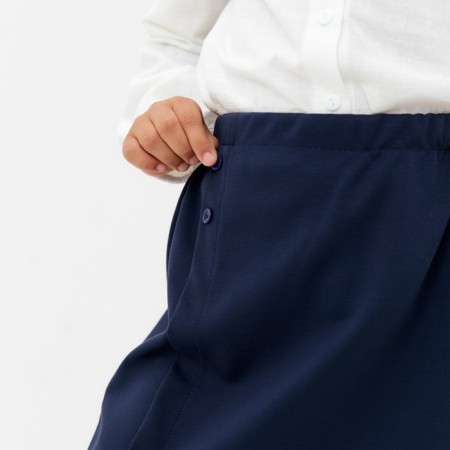 Children's skirt KAFTAN, p. 32 (110-116 cm), dark blue-4