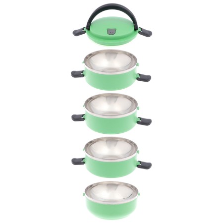 Lunch-Box "Dolyana", 2 l, retains heat 3 hours, 14 x 26 cm, green-2